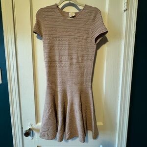 Torn by Ronny Kobo Cream Kids Casual Dress